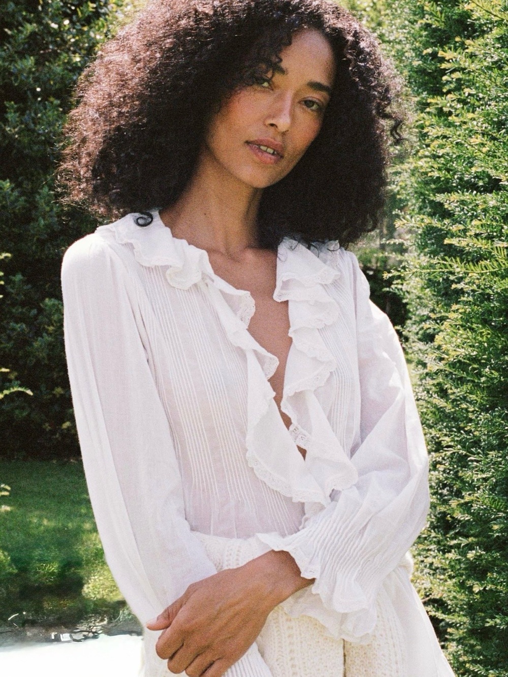 NWT DÔEN Hardy Top in Salt size M